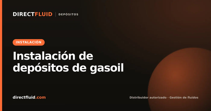 Instalación de depósitos de gasoil