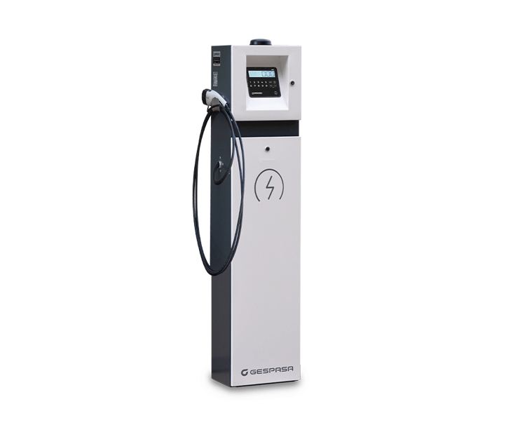 Cargador de vehículos eléctricos para flotas