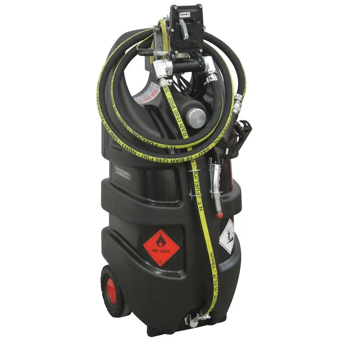 Depósito móvil 110 litros para gasolina con bomba manual de pistón - Emilcaddy 110