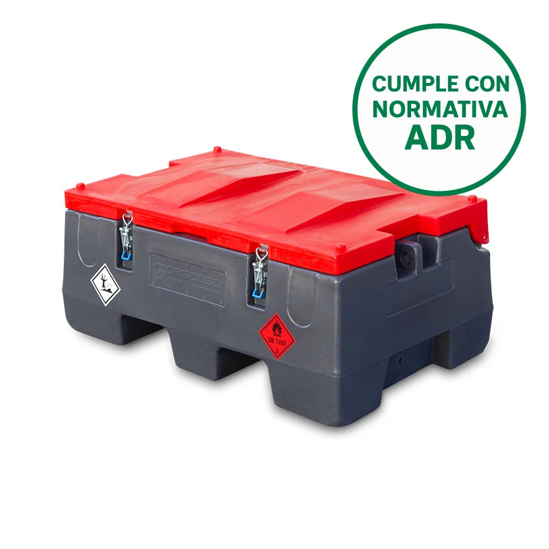 Depósito para gasoil 200 litros POLYTANK ADR compacto para furgonetas