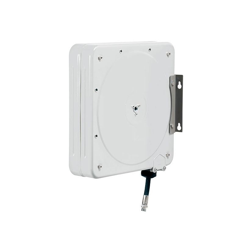 Enrollador de manguera automático para agua o aire