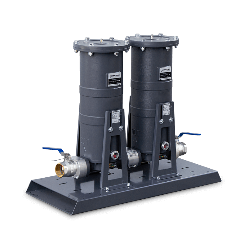 Equipo fijo de filtrado doble etapa para combustibles FG-300x2
