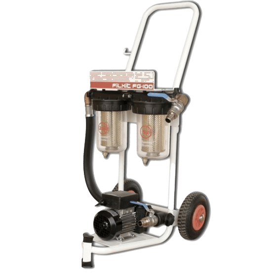 Equipo de filtrado FILKIT para gasoil y gasolina