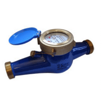 Contador de agua de chorro múltiple