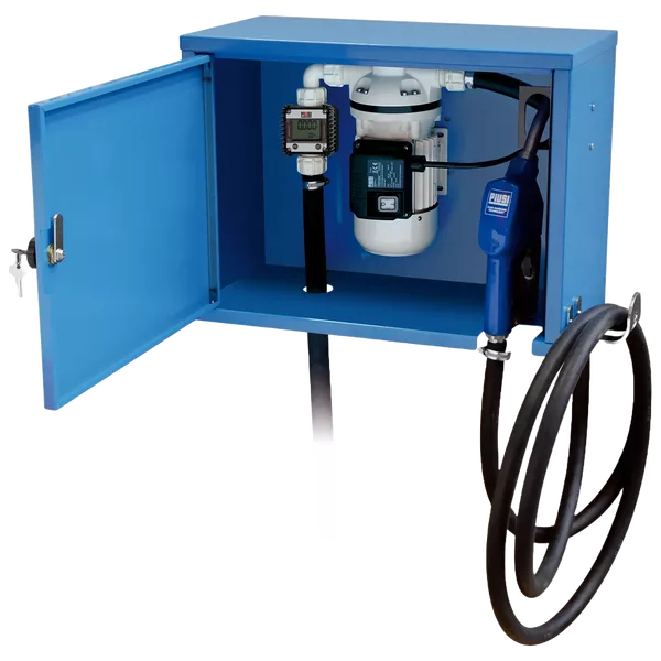 Dispensador de AdBlue en armario metálico - SUZZARABLUE BOX