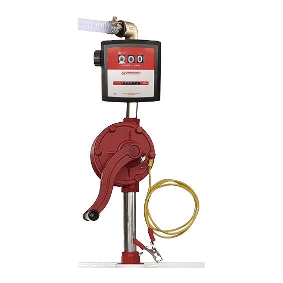 bomba manual rotativa con medidor ATEX para gasolina