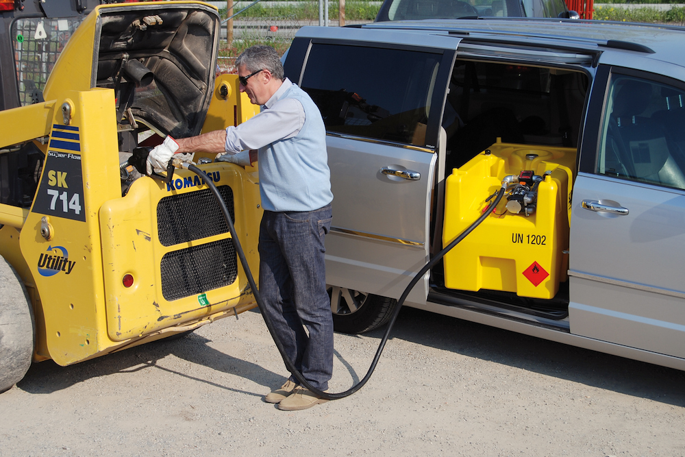 Tanque portátil 220 L para gasoil con bomba eléctrica 12/24 V – Carrytank® 220 Diesel - Imagen 2