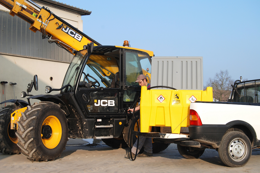 Depósito móvil 440 L para gasoil Pick-Up con bomba 12/24 V – Carrytank® 440 Diesel