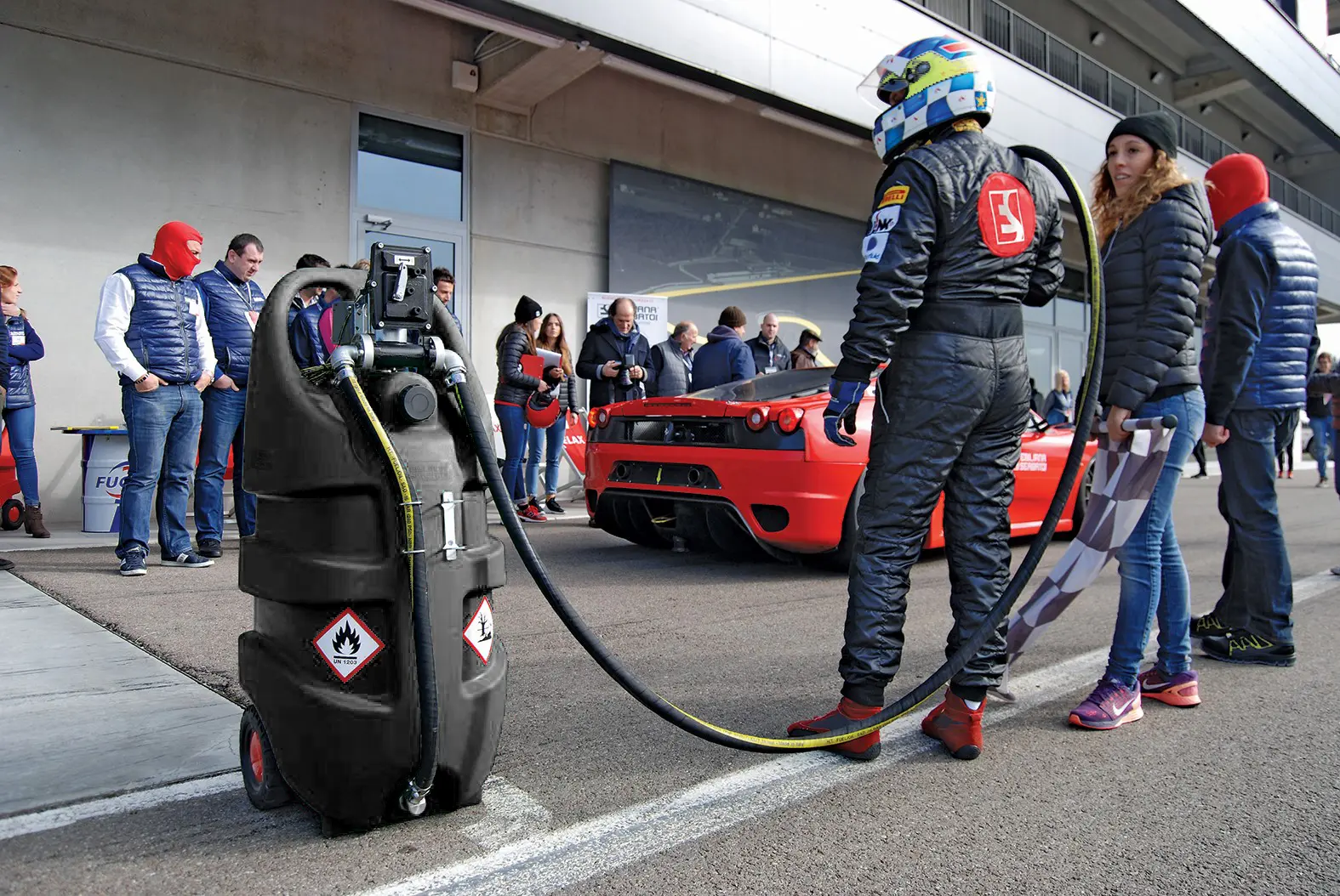 Depósito móvil 110 litros para gasolina con bomba manual de pistón – Emilcaddy® 110