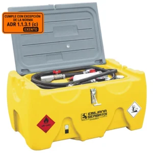 Depósito móvil 150 litros para gasóleo con bomba eléctrica 1224 V – Carrytank® CTK 150 Diesel ADR