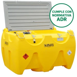 Depósito móvil 900 L para gasoil con bomba eléctrica 1224 V – Carrytank® CTK 900 Diesel